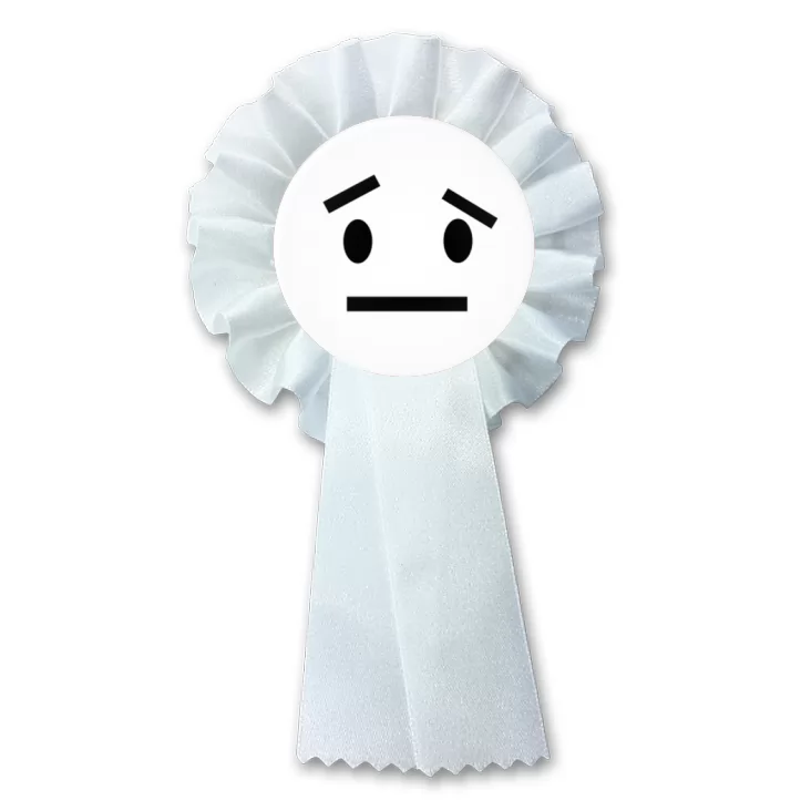 przypinka kotylion Buźka