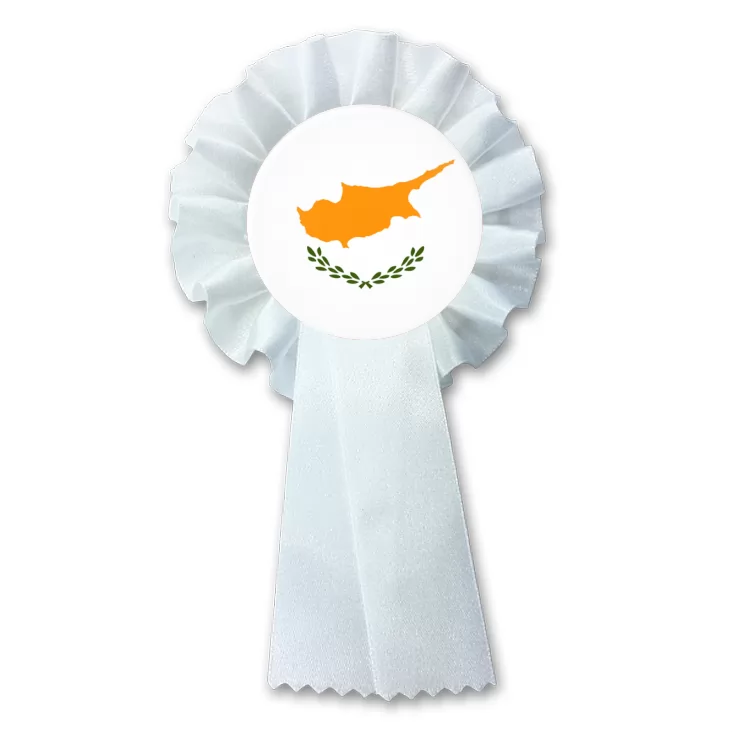 przypinka kotylion Cypr