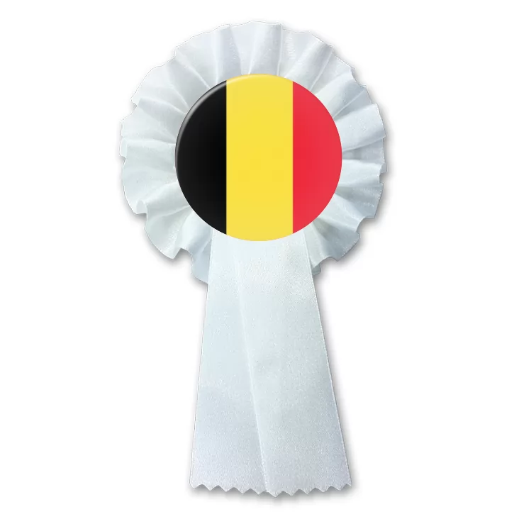 przypinka kotylion Flaga Belgia
