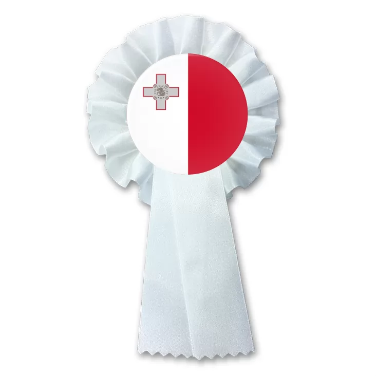 przypinka kotylion Flaga Malta