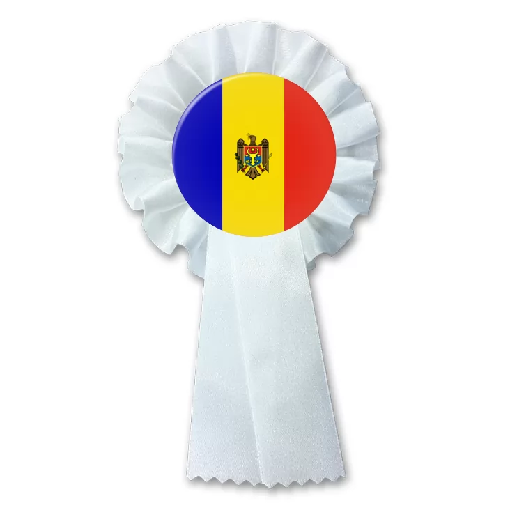 przypinka kotylion Flaga Mołdawia