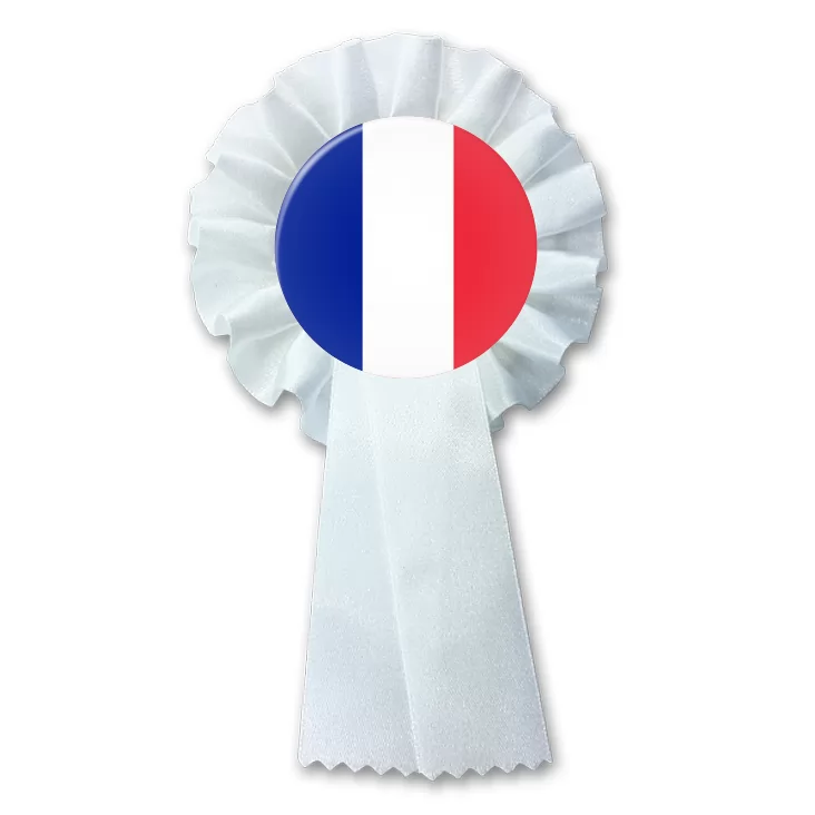 przypinka kotylion Flaga Francja