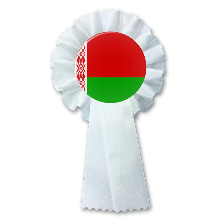 przypinka kotylion Flaga Białoruś