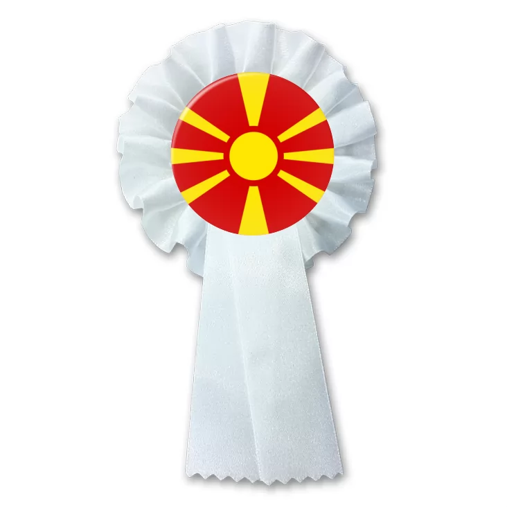 przypinka kotylion Flaga Macedonia