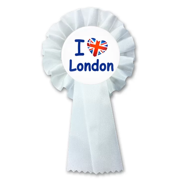 przypinka kotylion I love London