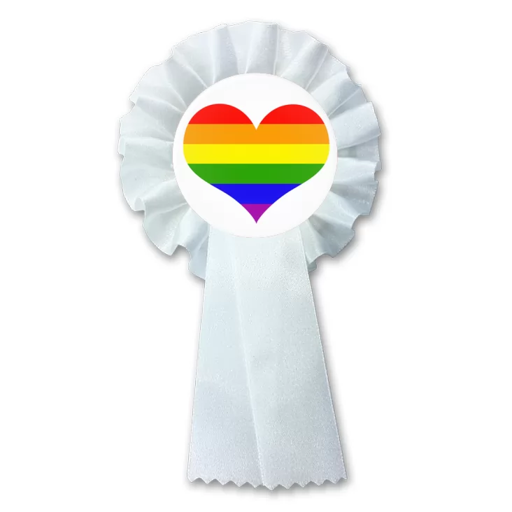 przypinka kotylion Serce