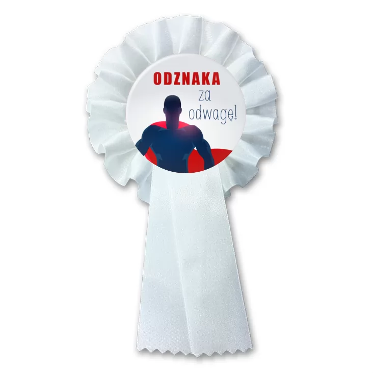 przypinka kotylion Odznaka za odwagę
