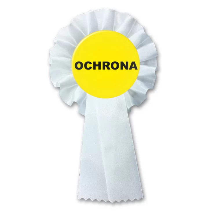 przypinka kotylion Ochrona