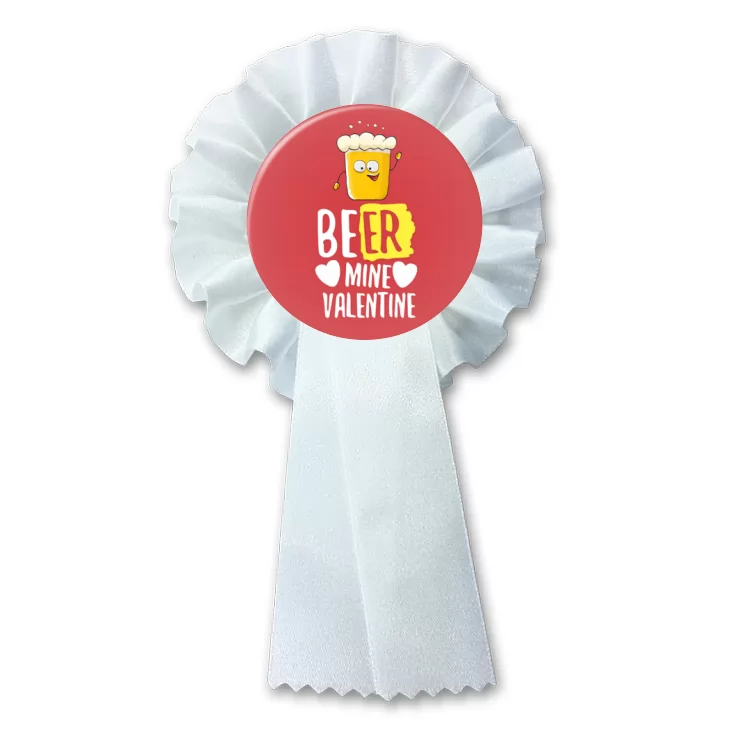 przypinka kotylion Beer mine Valentine