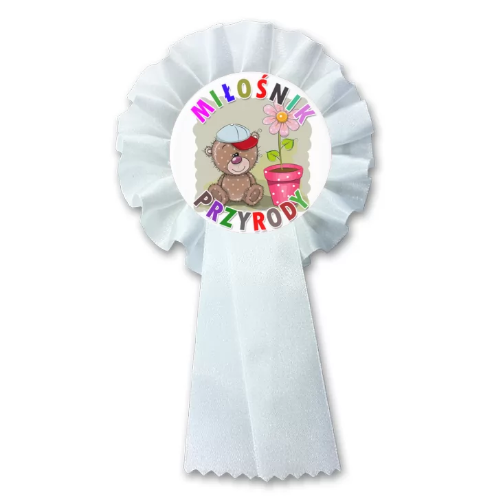 przypinka kotylion Miłośnik przyrody