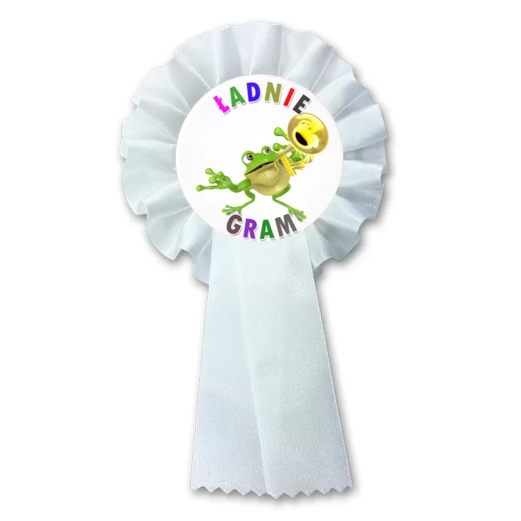 przypinka kotylion Ładnie gram