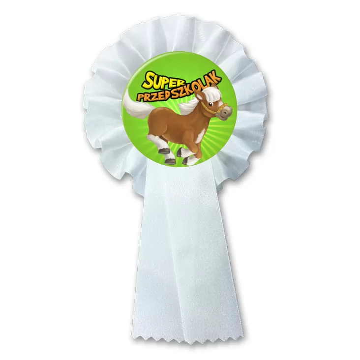przypinka kotylion Super Przedszkolak