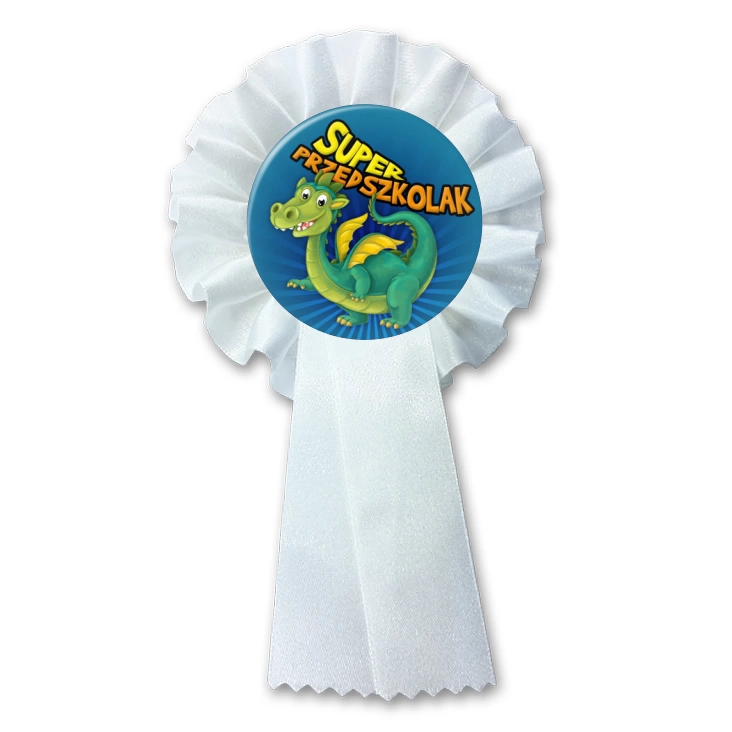 przypinka kotylion Super Przedszkolak