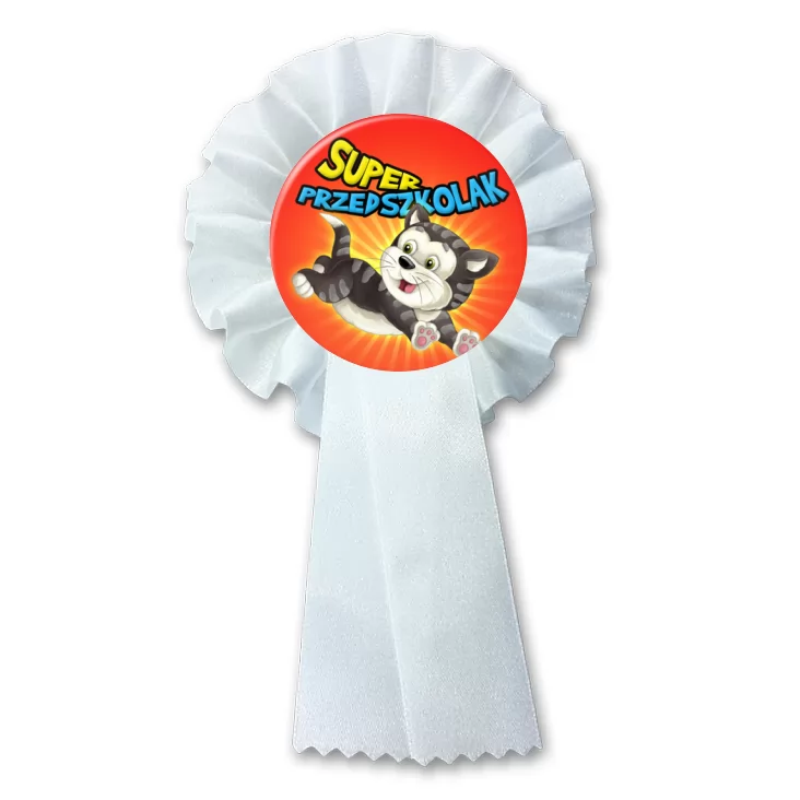 przypinka kotylion Super Przedszkolak