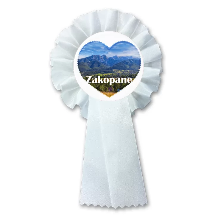przypinka kotylion Zakopane