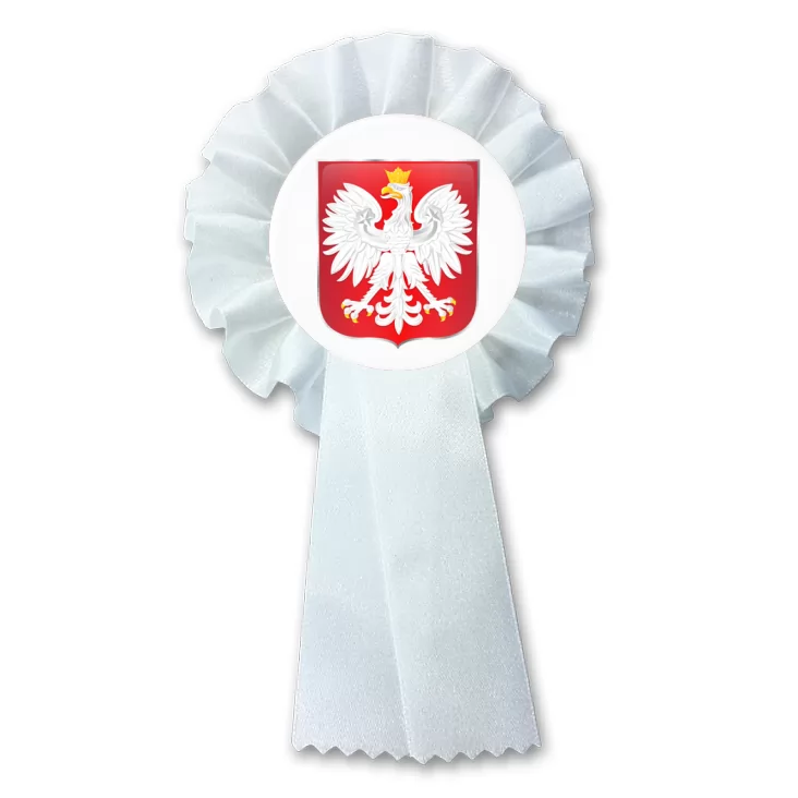 przypinka kotylion Godło Polski