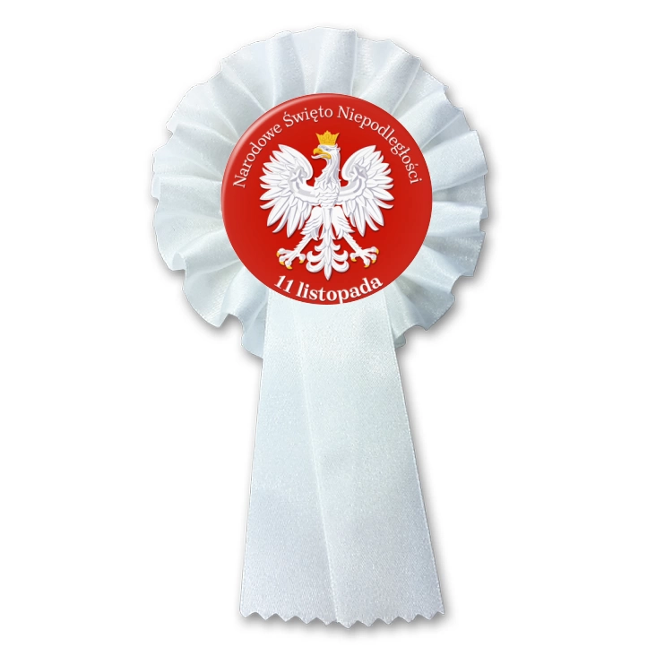 przypinka kotylion Narodowe Święto Niepodległości 11 listopada