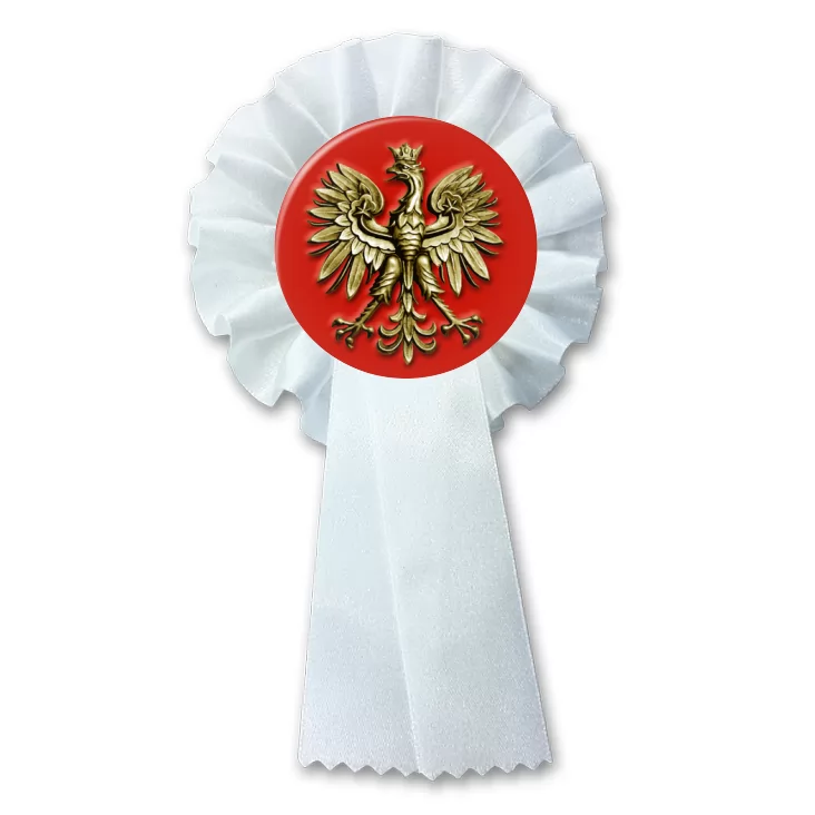 przypinka kotylion Orzeł Polski
