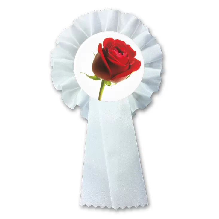 przypinka kotylion Róża