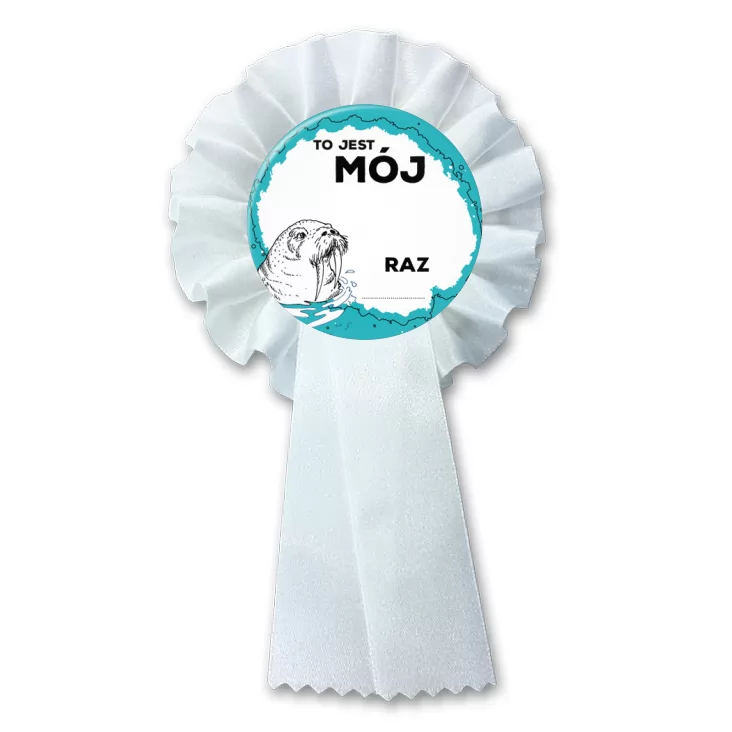 przypinka kotylion Kolejne morsowanie - do wypisania