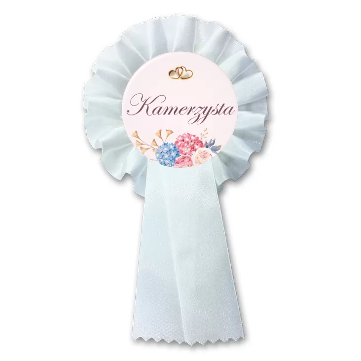 przypinka kotylion Kamerzysta