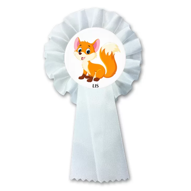 przypinka kotylion Lis