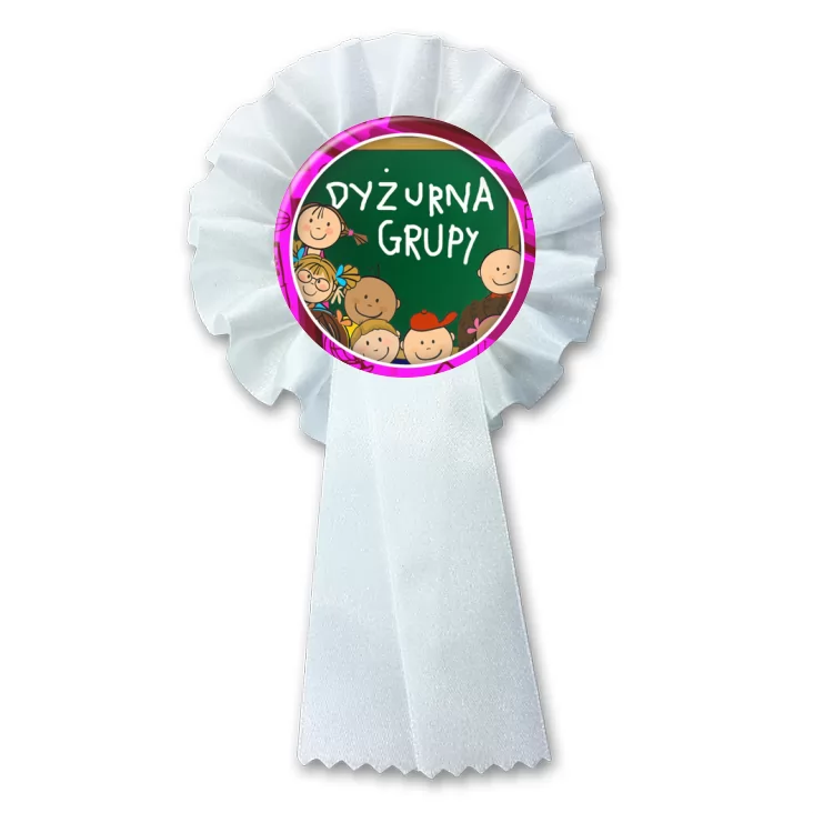 przypinka kotylion Dyżurna Grupy