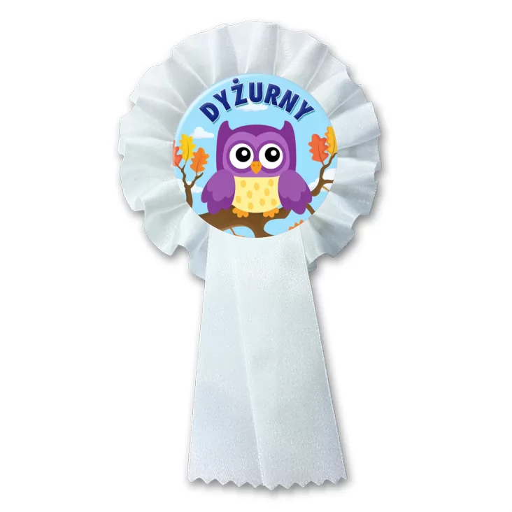 przypinka kotylion Dyżurny