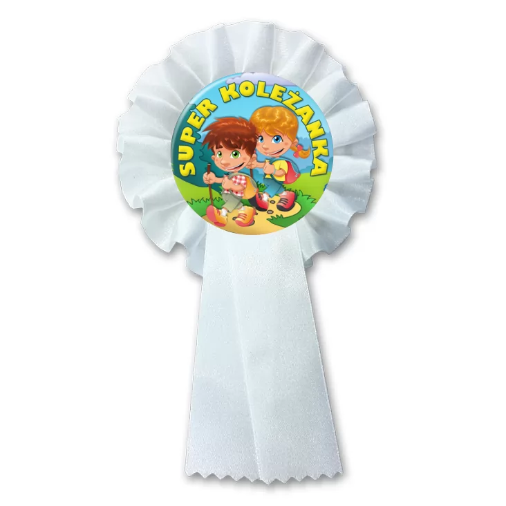 przypinka kotylion Super Koleżanka