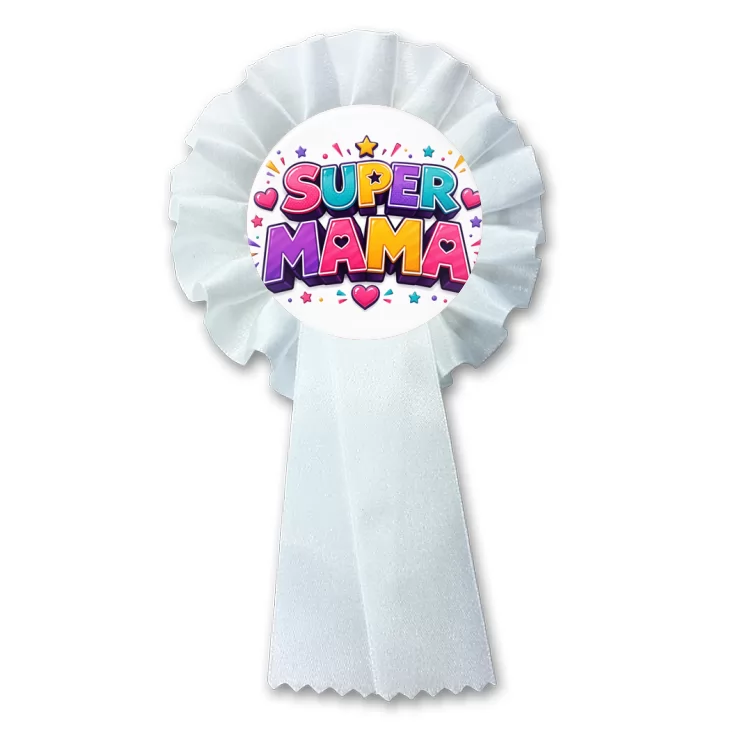 przypinka kotylion Super mama