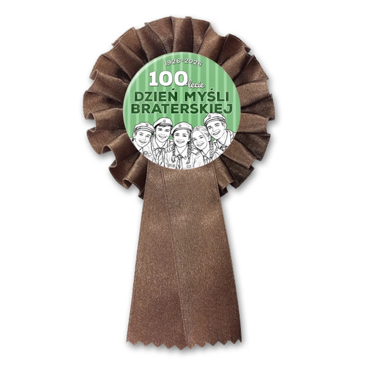 przypinka kotylion 100-lecie DMB
