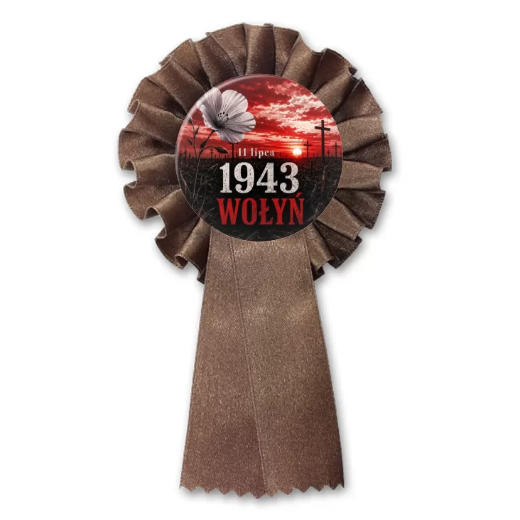 przypinka kotylion 11 lipca 1943 Wołyń