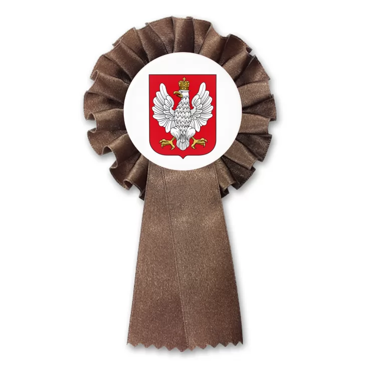 przypinka kotylion Godło Polski historyczne 1919-1927 r.