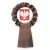kotylion brązowy