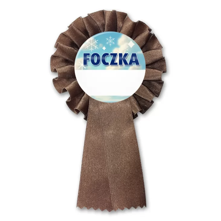 przypinka kotylion Idenftyfikator foczka