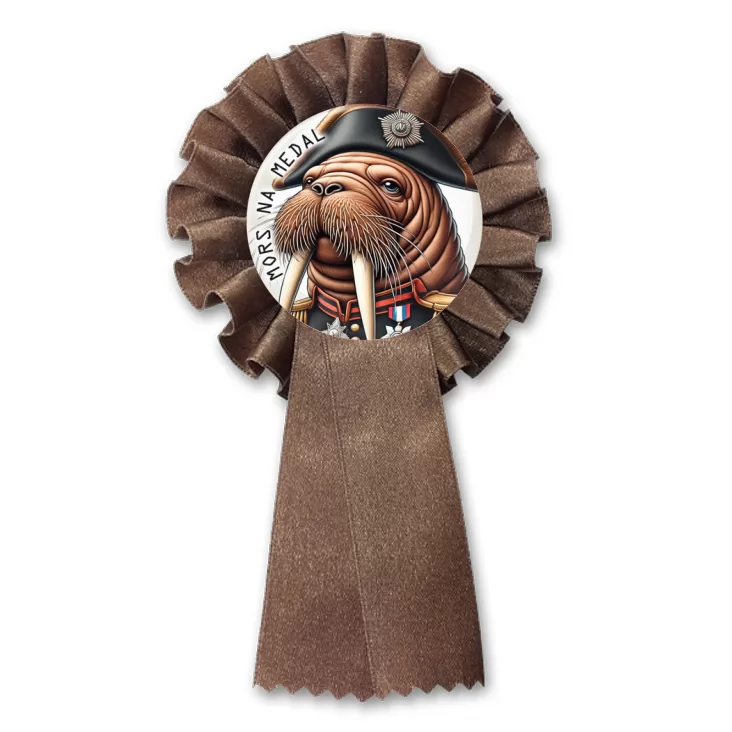 przypinka kotylion Mors z medalami