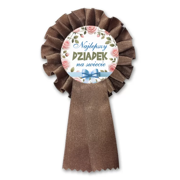 przypinka kotylion Najlepszy dziadek