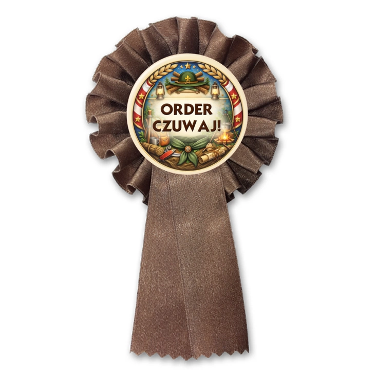 przypinka kotylion Order Czuwaj