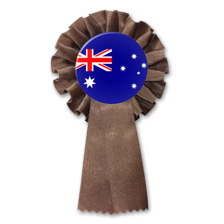 przypinka kotylion Australia