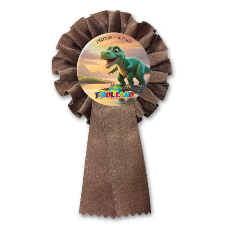 przypinka kotylion Bajkowy tyranozaur Tirolland