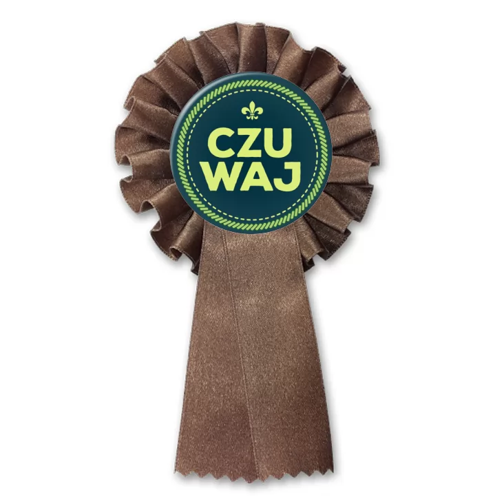 przypinka kotylion Czuwaj