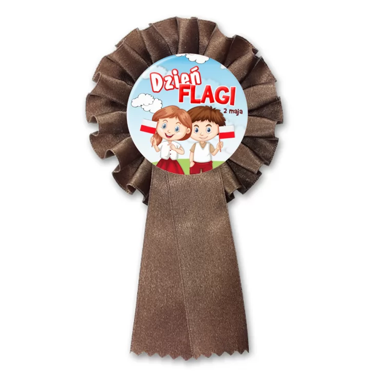 przypinka kotylion Dzień flagi Dzieci