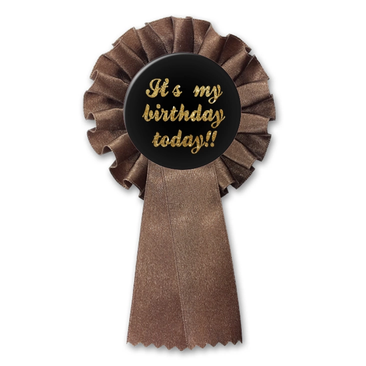 przypinka kotylion It`s my birthday today