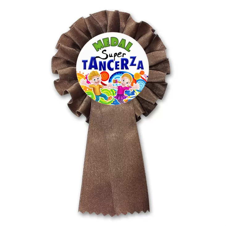 przypinka kotylion Medal Super Tancerza