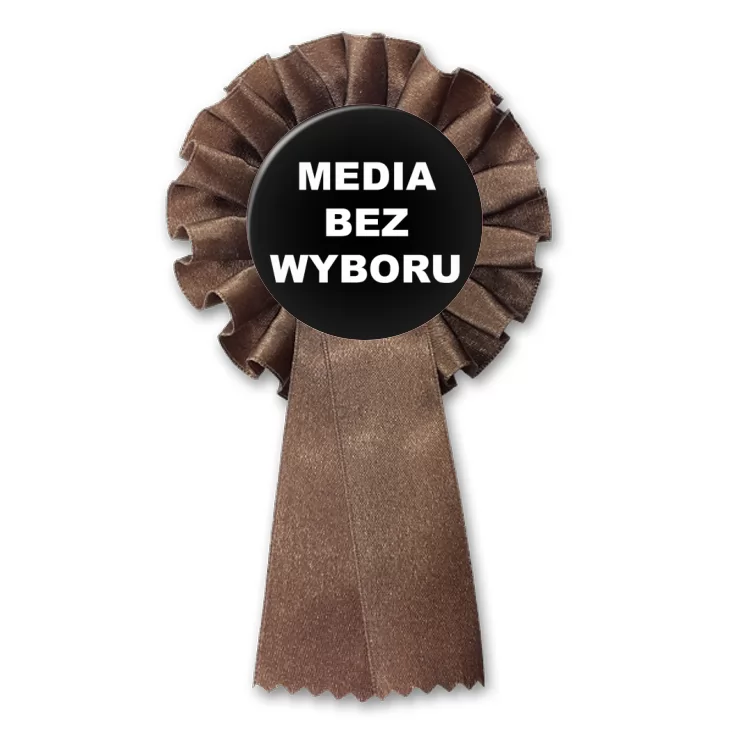 przypinka kotylion Media bez wyboru