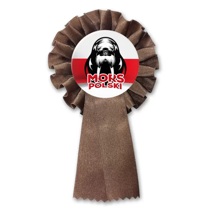 przypinka kotylion Mors polski