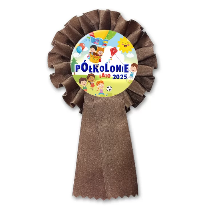 przypinka kotylion Półkolonie letnie