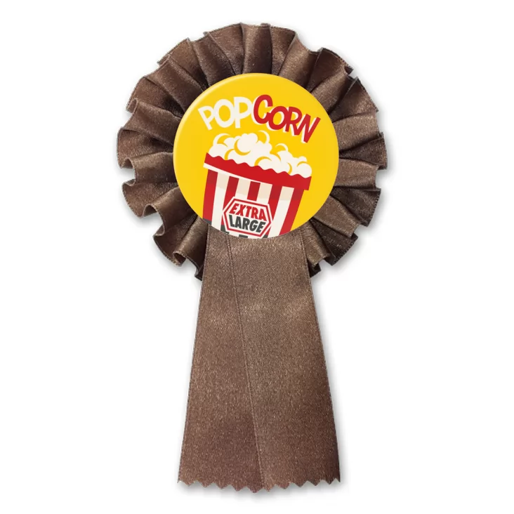 przypinka kotylion Popcorn