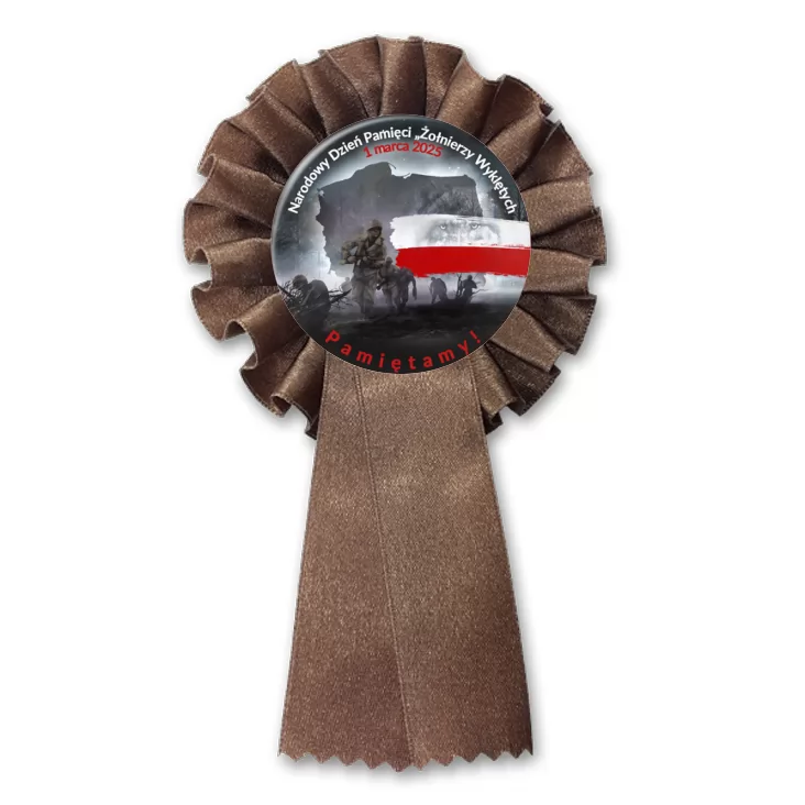 przypinka kotylion Żołnierze Niezłomni