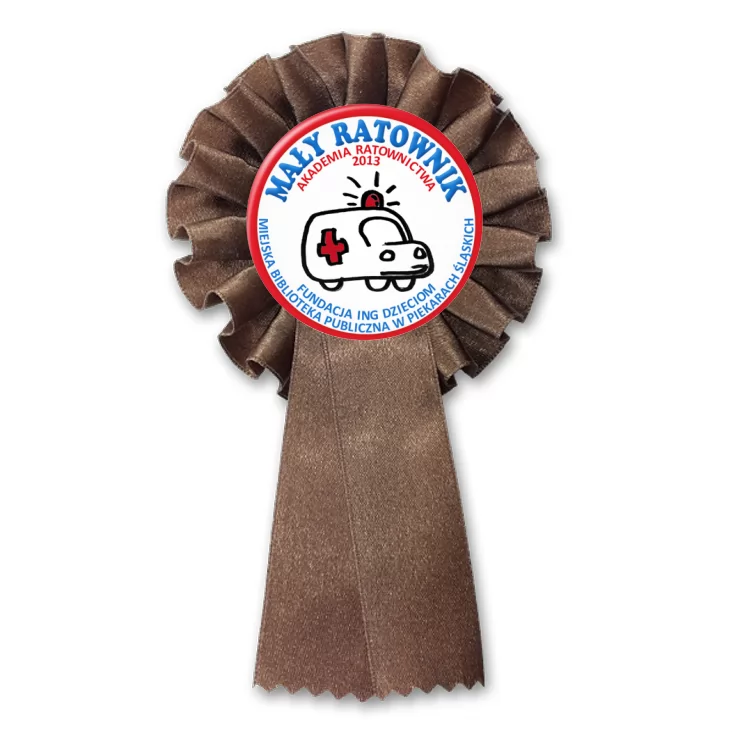 przypinka kotylion Mały Ratownik